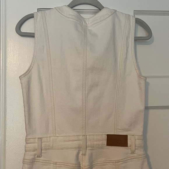 Rails Westwood denim midi dress in vintage ecru - NEW W TAGS - Picture 6 of 7